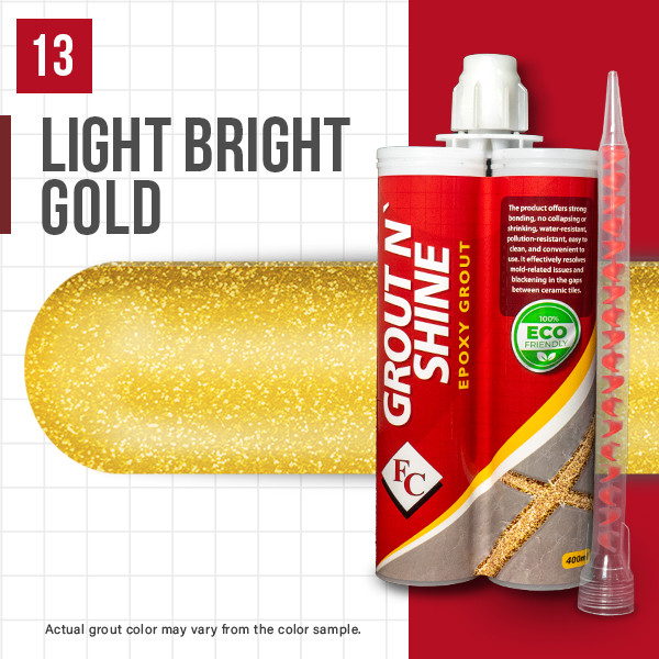 13 Light Bright Gold